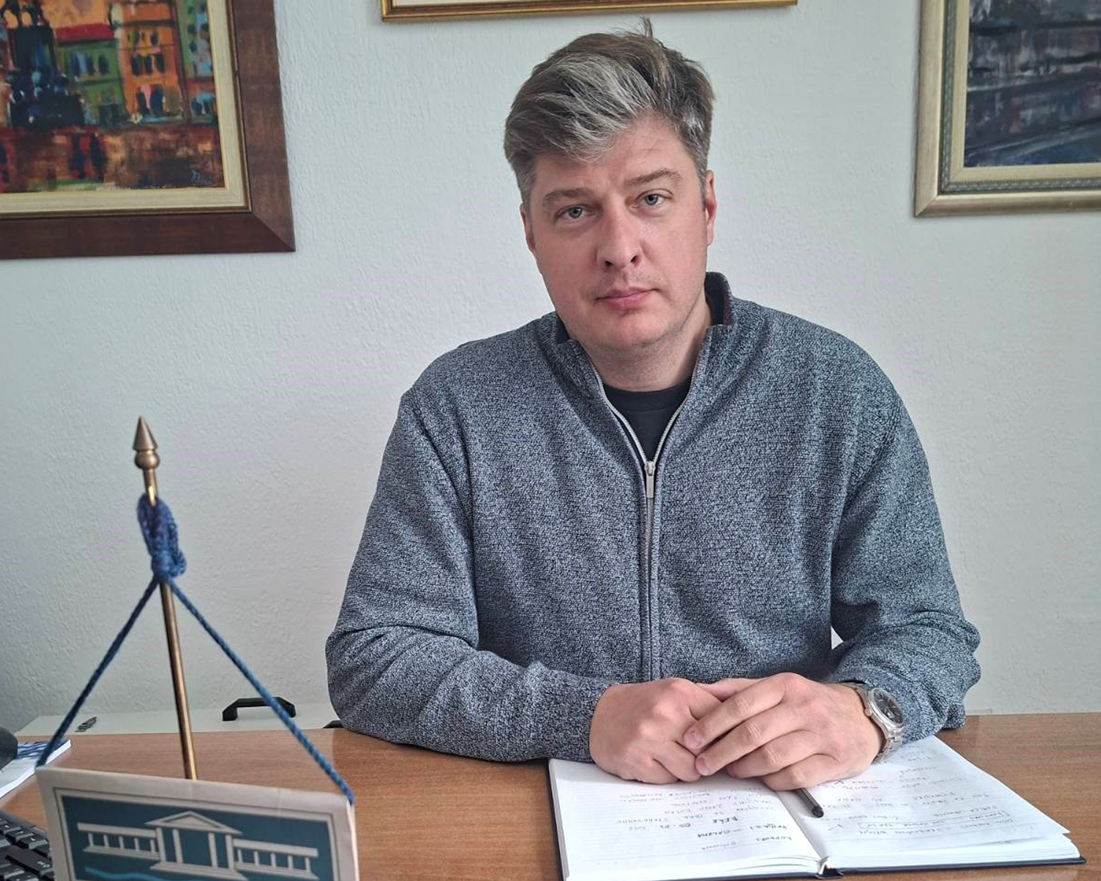 Начелник општине Медијана Душан Милошевић